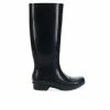Women's Chooka Polished Tall Boot Rain Boots Black
