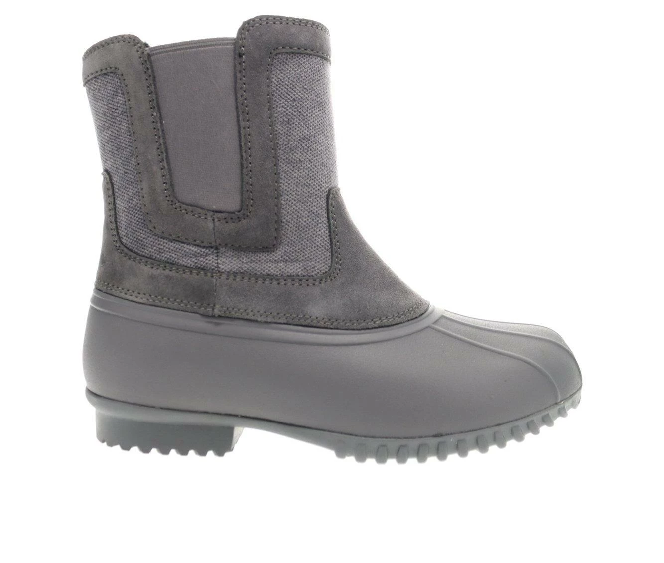 Women's Propet Insley Waterproof Duck Boots Grey 4 Women's Propet Insley Waterproof Duck Boots Grey - Image 2