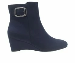 Women's Impo Jalisa Wedge Booties Midnight Blue