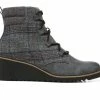 Women's LifeStride Zone Wedge Booties Grey Multi