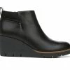 Women's Dr. Scholls Berklie Wedge Booties Black Synthetic