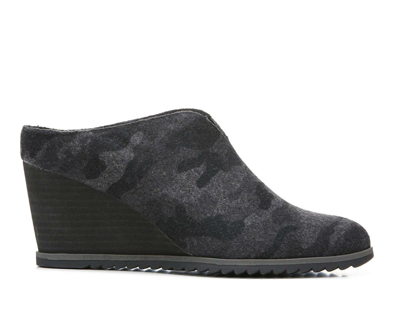 Women's Soul Naturalizer Haley Mule Booties Grey Camo 3 Women's Soul Naturalizer Haley Mule Booties Grey Camo - Image 2