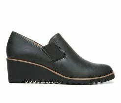 Journee Shop 14 Women's LifeStride Zora Wedge Booties Black