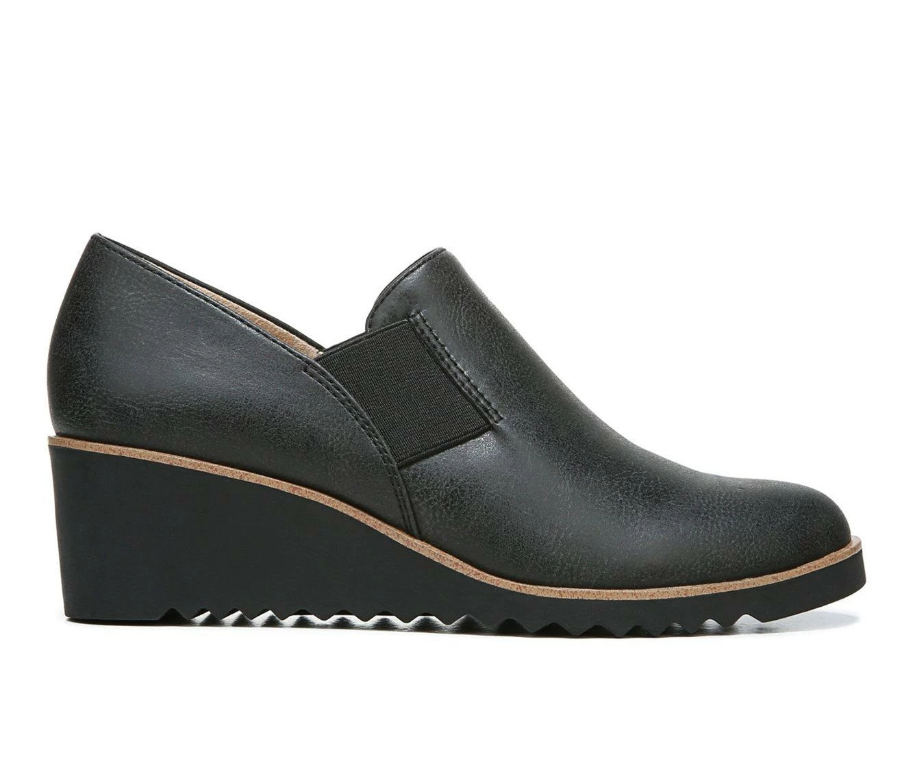 Women's LifeStride Zora Wedge Booties Black 4 Women's LifeStride Zora Wedge Booties Black - Image 2