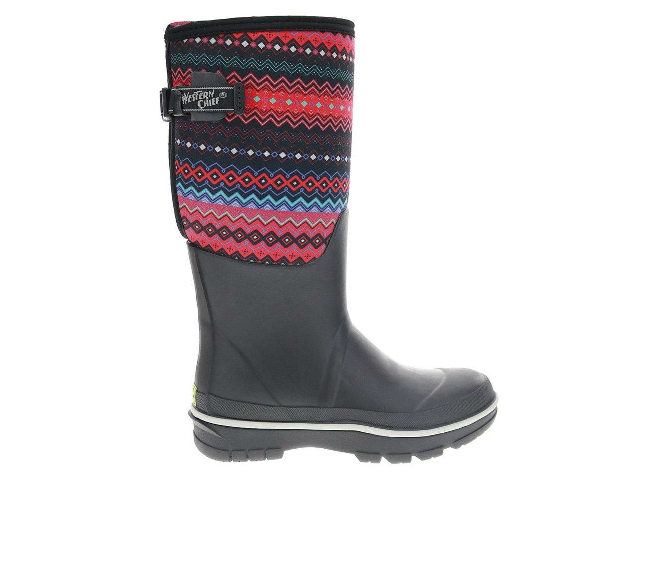 Women's Western Chief Fair Isle Vari Fit Polarprene Winter Boots Black 4 Women's Western Chief Fair Isle Vari Fit Polarprene Winter Boots Black - Image 2