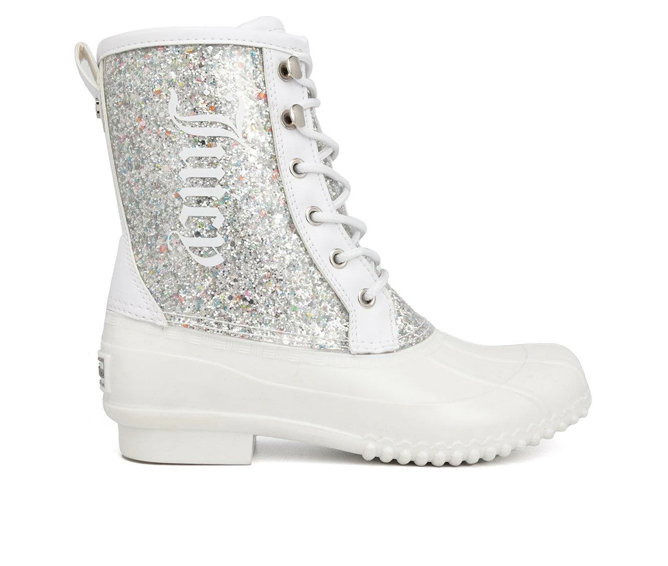 Women's Juicy Talos Duck Boots White 3 Women's Juicy Talos Duck Boots White