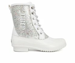 Women's Juicy Talos Duck Boots White 9 Women's Juicy Talos Duck Boots White -Journee Shop 1 119