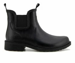 Women's JBU By Jambu Chelsea Waterproof Rain Boots Black -Journee Shop 1 133