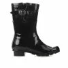 Women's London Fog Tally Rain Boots Black