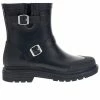Women's Chooka Moto Mid Boot Rain Boots Black -Journee Shop 1 140