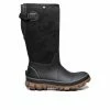 Women's Bogs Footwear Whiteout Adjustable Calf Tonal Waterproof Boots Black