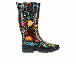 Women's Western Chief Garden Play Rain Boots Black -Journee Shop 1 163