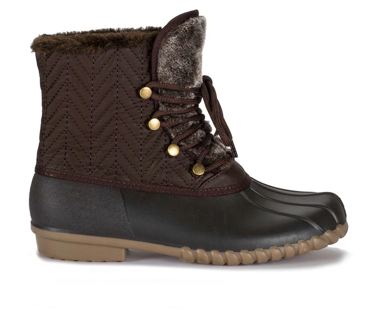 Women's Baretraps Flash Duck Boots Dark Brown 3 Women's Baretraps Flash Duck Boots Dark Brown