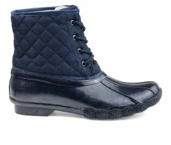 Women's Journee Collection Chill Duck Boots Navy