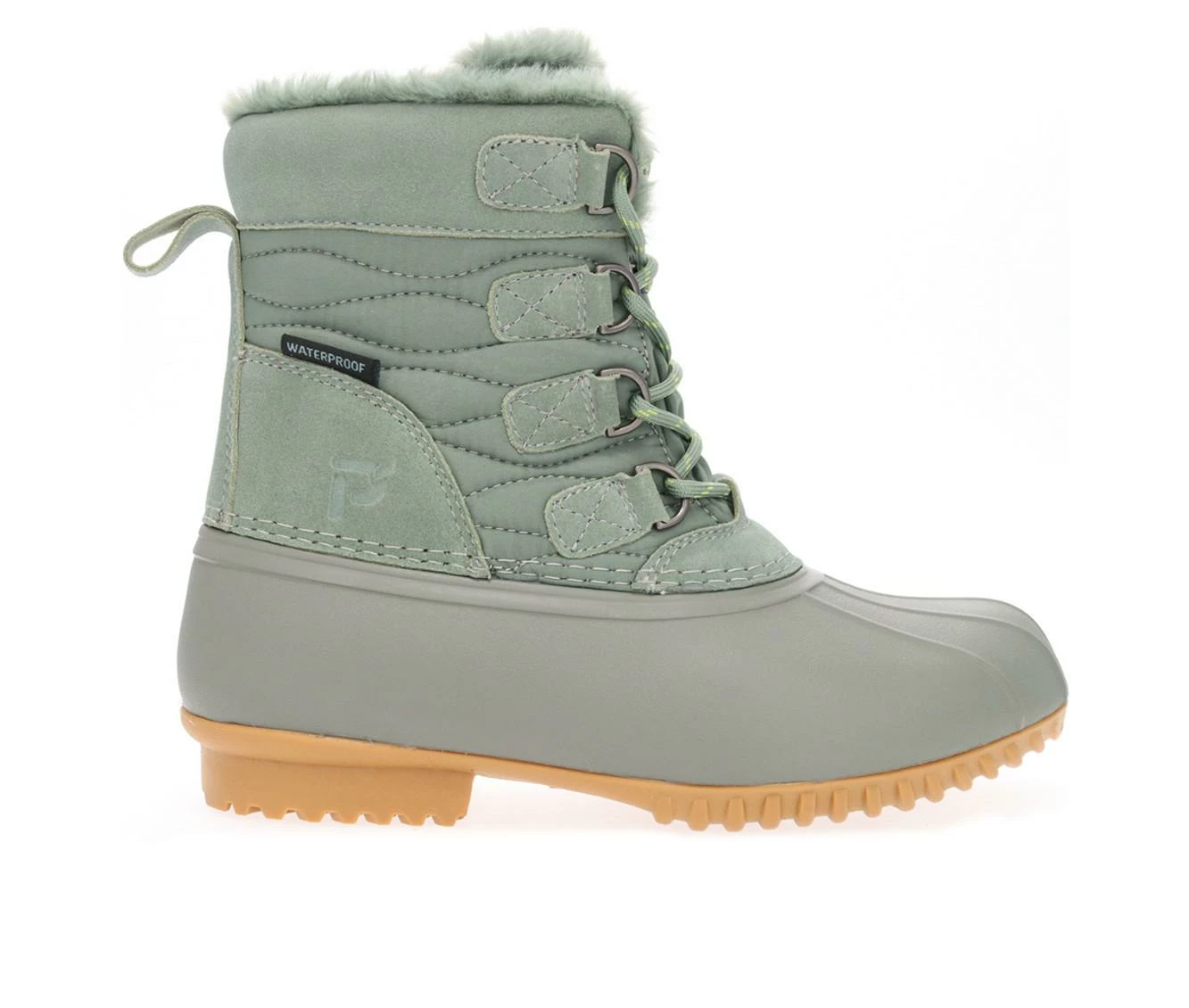 Women's Propet Ingrid Waterproof Rain Boots Wild Thyme 4 Women's Propet Ingrid Waterproof Rain Boots Wild Thyme - Image 2