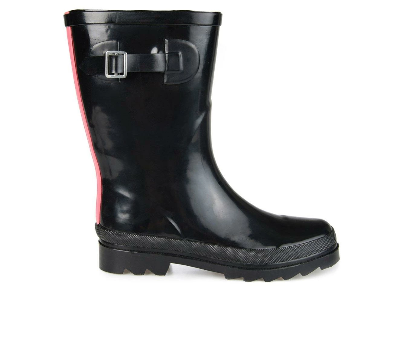 Women's Journee Collection Seattle Rain Boots Black 3 Women's Journee Collection Seattle Rain Boots Black