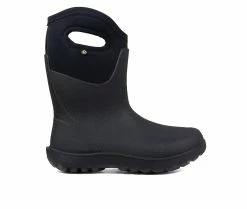 Women's Bogs Footwear Neo Classic Mid Waterproof Boots Black