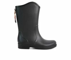 Women's London Rag Overcloud Rain Boots Black