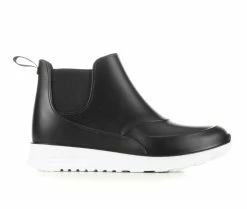 Women's Capelli New York Matte Chelsea Sport Rain Booties Black
