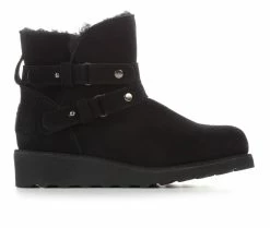 Women's Bearpaw Makena Wedge Winter Boots Black -Journee Shop 1 309