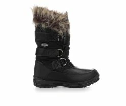 Women's Lugz Tundra Fur Winter Boots Black -Journee Shop 1 325