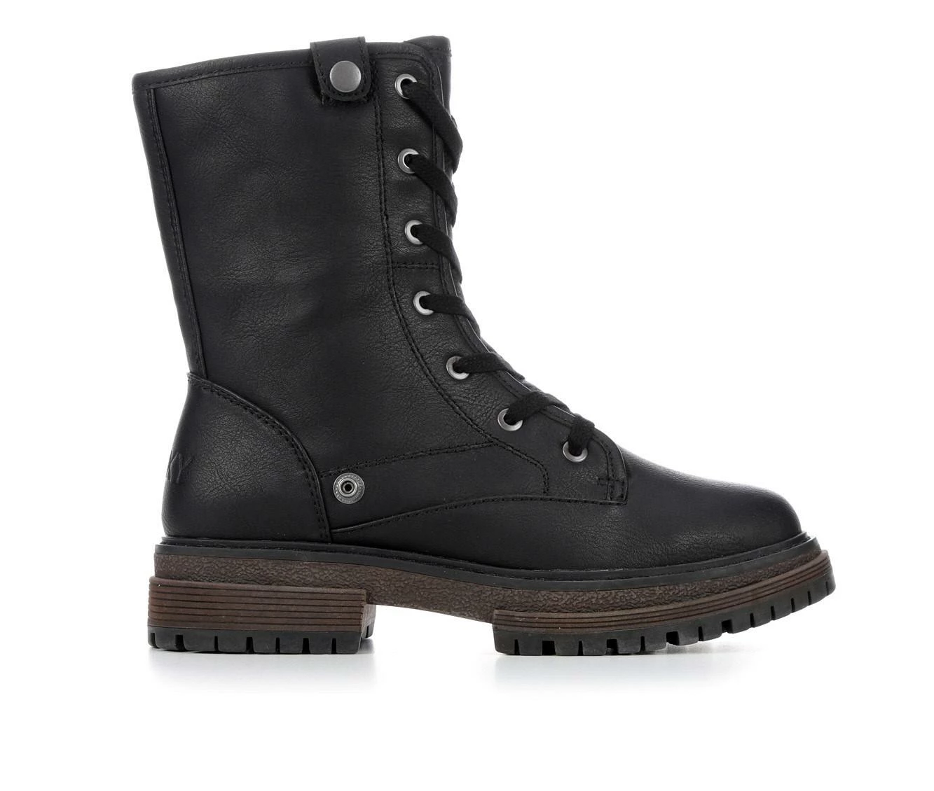 Women's Roxy Bruna II Lace-Up Boots Black 4 Women's Roxy Bruna II Lace-Up Boots Black - Image 2