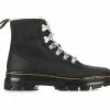 Women's Dr. Martens Combs Fleece Combat Boots Black -Journee Shop 1 334