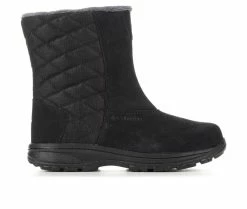 Women's Columbia Ice Maiden Slip On Winter Boots Black/ Graphite -Journee Shop 1 347