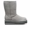 Women's Bearpaw Retro Elle Platform Winter Boots Gray