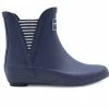 Women's London Fog Piccadilly Chelsea Rain Boots Navy Stripe 1 Women's London Fog Piccadilly Chelsea Rain Boots Navy Stripe -Journee Shop 1 4