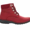 Women's Propet Dani Ankle Lace-Up Booties Bordo