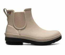 Women's Bogs Footwear Amanda Plush II Chelsea Waterproof Boots Sandstone