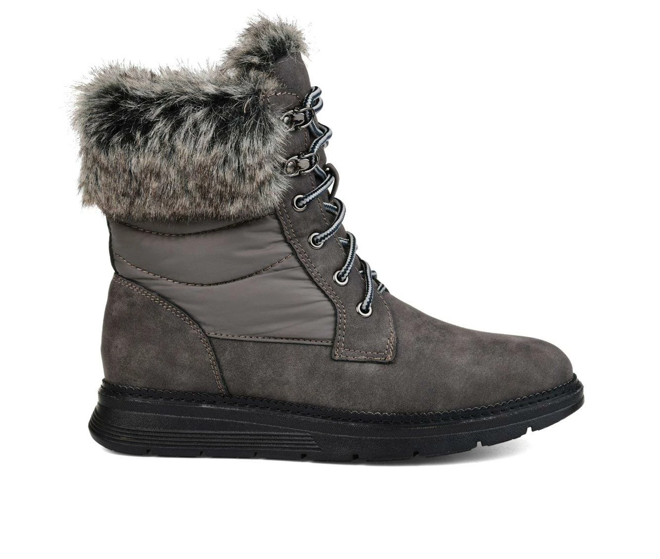 Women's Journee Collection Flurry Winter Boots Grey 3 Women's Journee Collection Flurry Winter Boots Grey