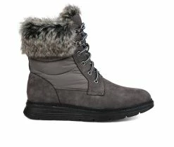 Women's Journee Collection Flurry Winter Boots Grey 9 Women's Journee Collection Flurry Winter Boots Grey -Journee Shop 1 437