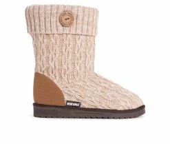 Women's Essentials By MUK LUKS Janet Winter Boots Sand 9 Women's Essentials By MUK LUKS Janet Winter Boots Sand -Journee Shop 1 455