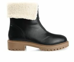 Women's Journee Collection Fynn Booties Black -Journee Shop 1 457