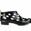 Women's Journee Collection Rainer Rain Booties Black Dot