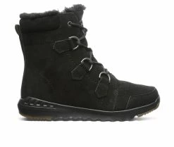 Women's Bearpaw Tyra Winter Boots Black/Black -Journee Shop 1 483