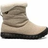 Women's Bogs Footwear B Moc II Cozy Chevron Winter Boots Taupe