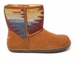 Women's Minnetonka Tall Lined Boots Brown Multi