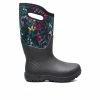 Women's Bogs Footwear Neo-Classic Cartoon Flower Winter Boots Black Multi