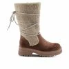 Women's Patrizia Knitten Knee High Boots Beige Multi