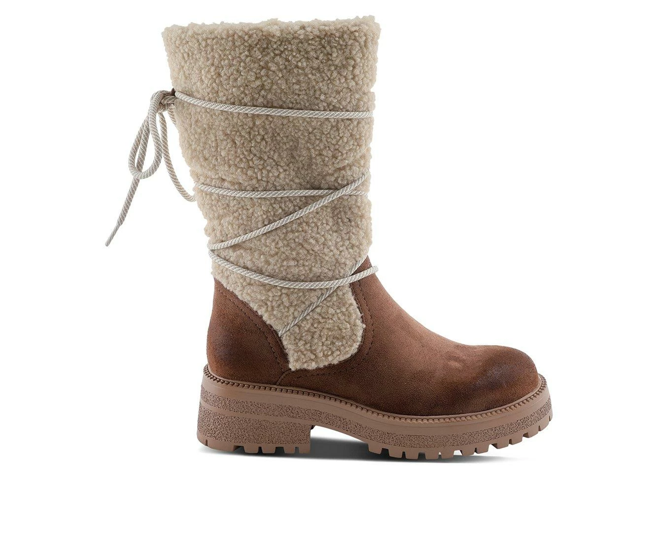 Women's Patrizia Knitten Knee High Boots Beige Multi 4 Women's Patrizia Knitten Knee High Boots Beige Multi - Image 2