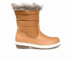 Women's Journee Collection Marie Winter Boots Tan -Journee Shop 1 585