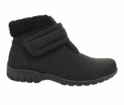 Women's Propet Dani Strap Winter Booties Black -Journee Shop 1 595