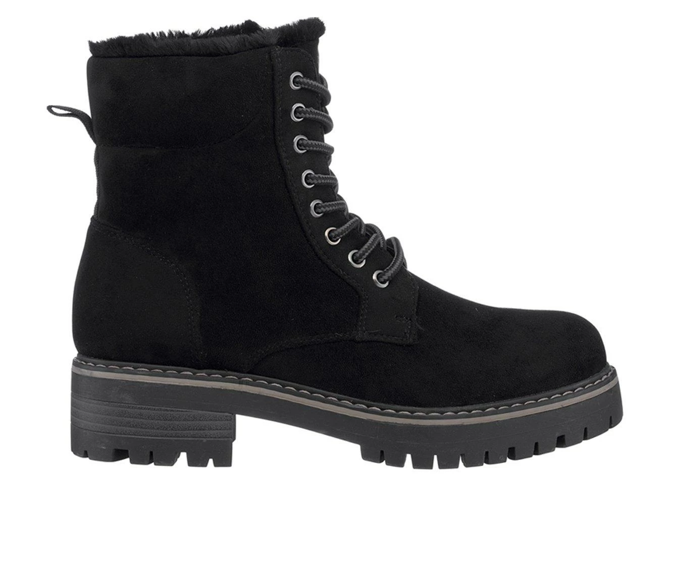 Women's GC Shoes Camila Lace-Up Boots Black 3 Women's GC Shoes Camila Lace-Up Boots Black