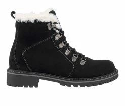 Women's GC Shoes Tinsley Lace-Up Booties Black