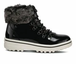 Women's Patrizia Charm Booties Black Patent 9 Women's Patrizia Charm Booties Black Patent -Journee Shop 1 681