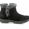Women's SPRING STEP Kiya Winter Boots Black Suede