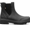 Women's Bogs Footwear Holly Chelsea Leather Chelsea Winter Boots Black -Journee Shop 1 70
